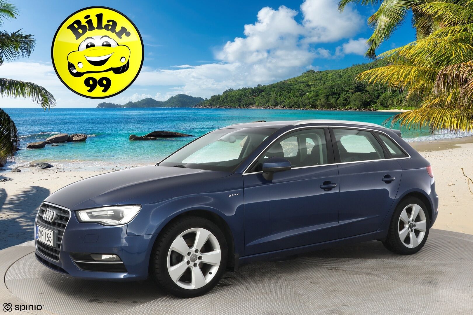 Audi A3 2014 Sportback g-tron Business Sport 1,4 TFSI * Urheiluistuimet / Xenon / Lohko + sisä / P-tutkat * - Renkaat kunnossa / Katsastettu / Jakopää ok / HALPA *
