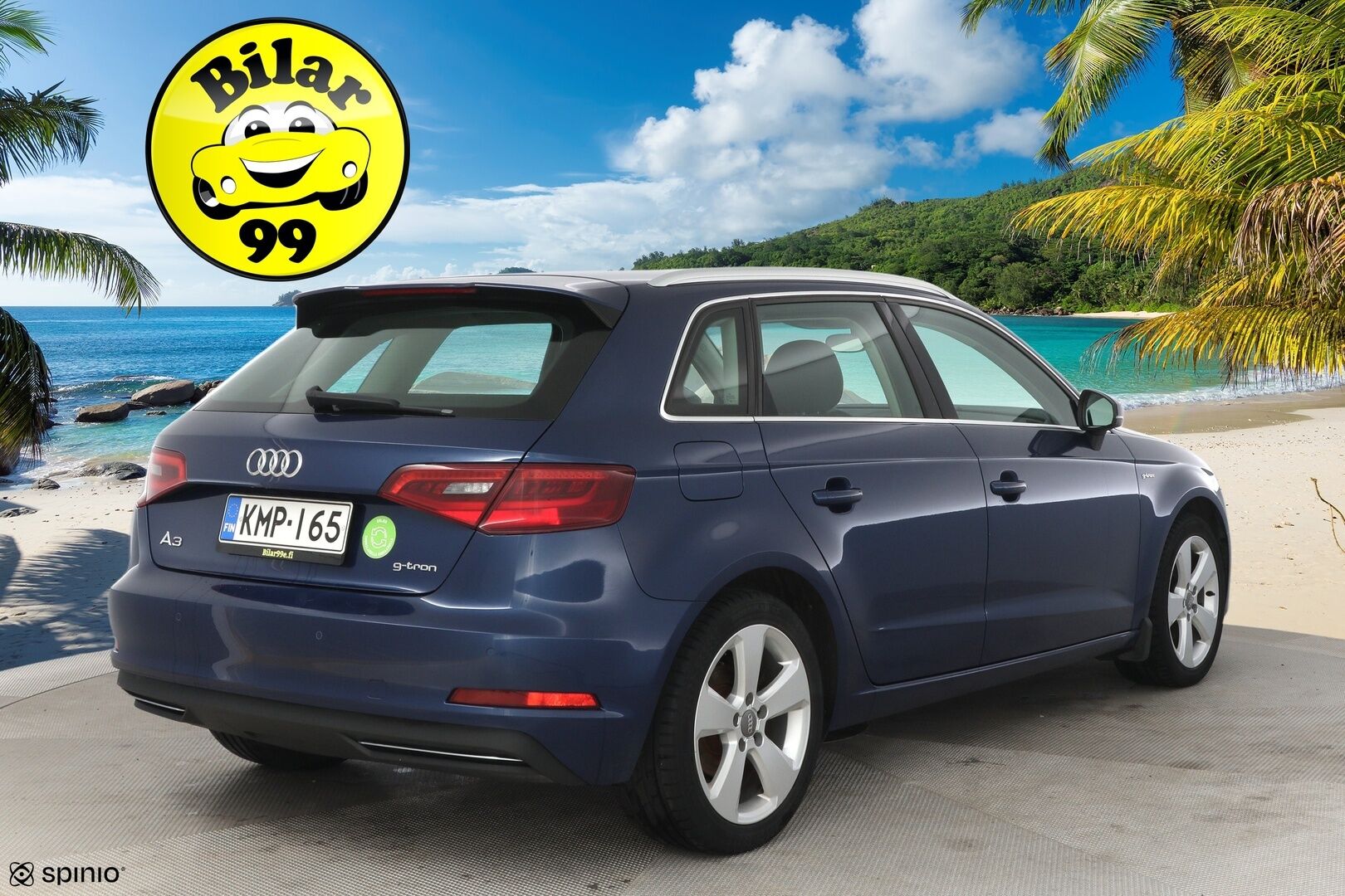 Audi A3 2014 Sportback g-tron Business Sport 1,4 TFSI * Urheiluistuimet / Xenon / Lohko + sisä / P-tutkat * - Renkaat kunnossa / Katsastettu / Jakopää ok / HALPA *