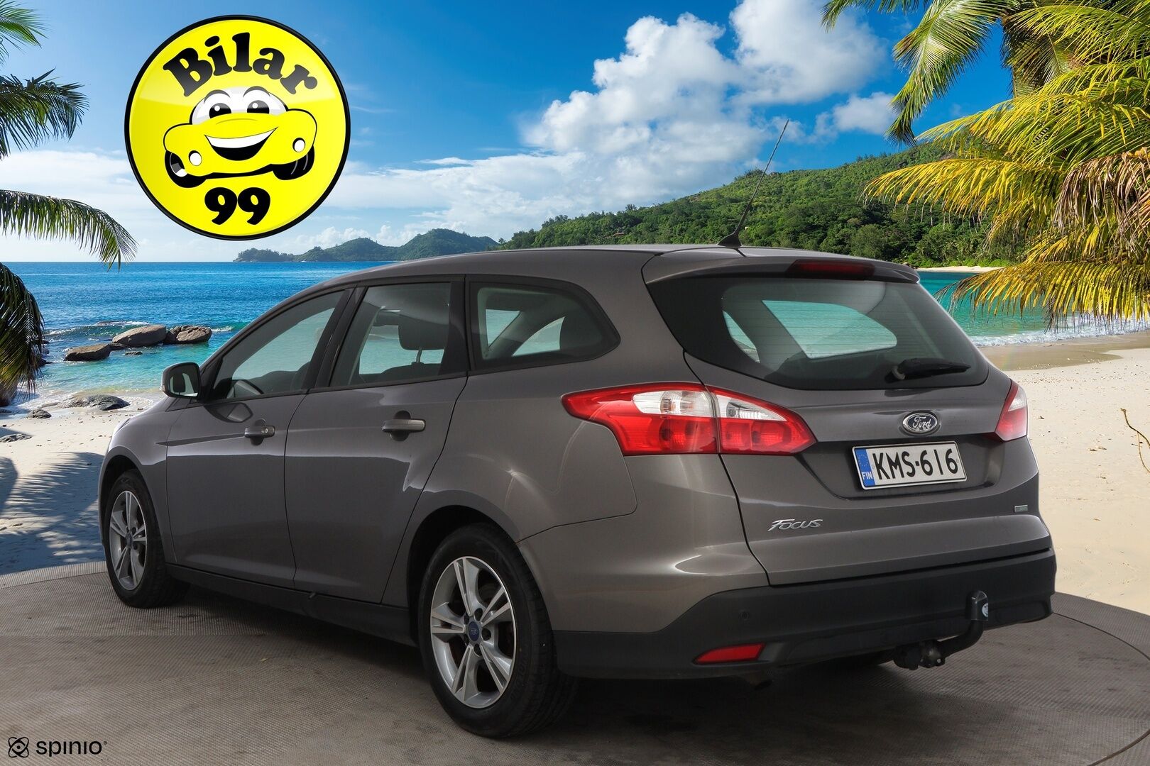 Ford Focus 2014 1,0 EcoBoost 125 hv EcoBoost Edition M6 Wagon * Suomiauto / Koukku / Jakopää tehty / Lohko & Sisäpistoke / Lämpölasi - 2x Renkaat aluvantein / Juuri tullut Tampereelle!