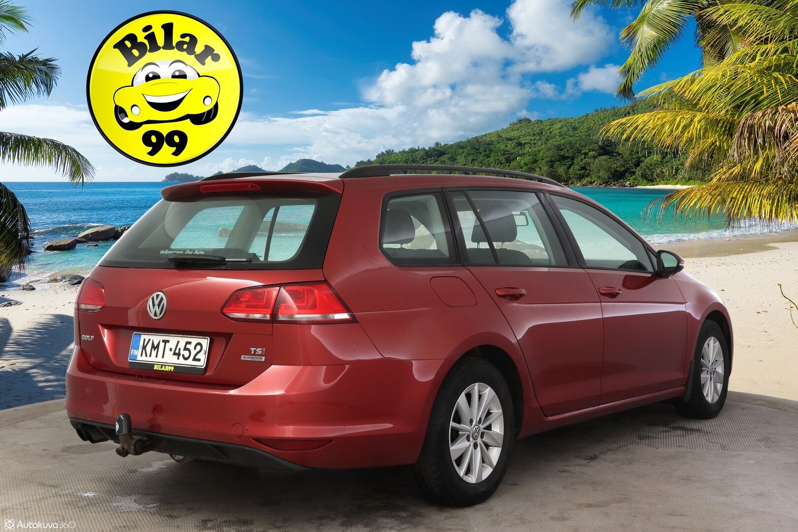 Volkswagen Golf 2014 Variant Comfortline 1,4 TSI 90 kW (122 hv) BlueMotion Technology - * Auto myydään Huutokaupat.com * - * Suomiauto / Lohkolämmitin / Vetokoukku / 2x alut *