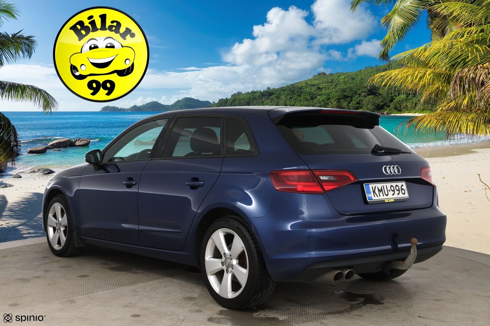 Audi A3 2014 Sportback Land of quattro Edition 2,0 TDI 110 kW quattro / Koukku / Xenon / Lohkolämmitin / Alcantara - Hieno Suomi-auto nelivetona / Juuri huollettu!