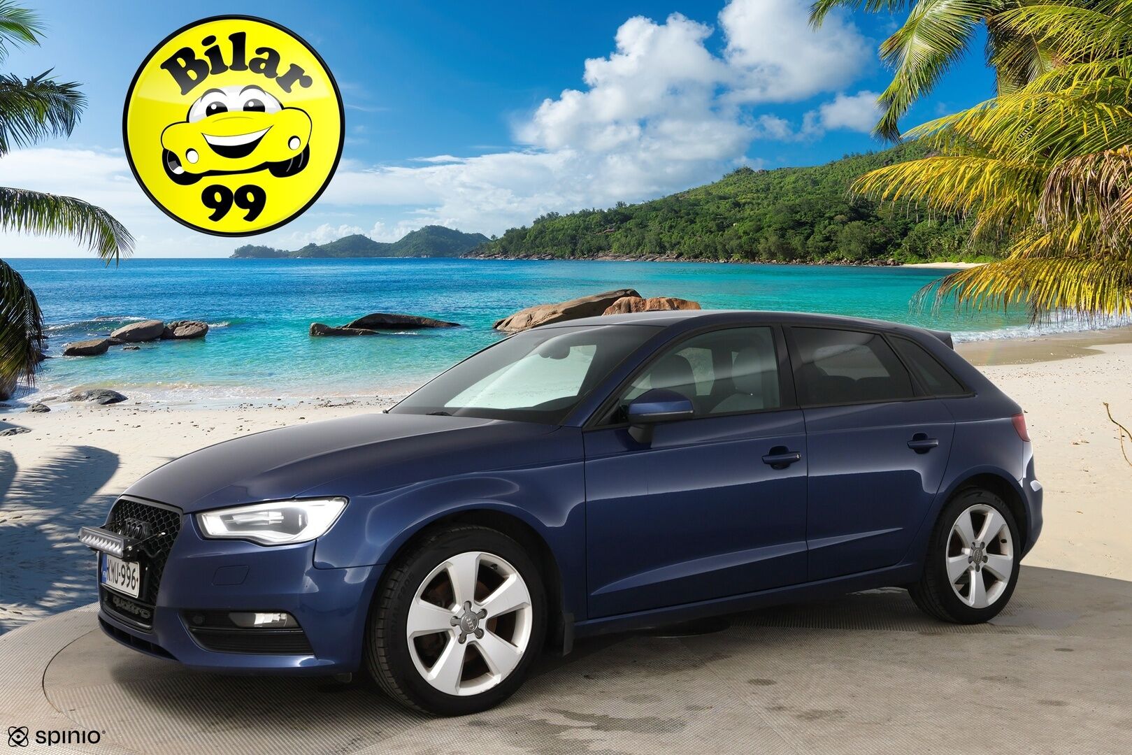 Audi A3 2014 Sportback Land of quattro Edition 2,0 TDI 110 kW quattro / Koukku / Xenon / Lohkolämmitin / Alcantara - Hieno Suomi-auto nelivetona / Juuri huollettu!