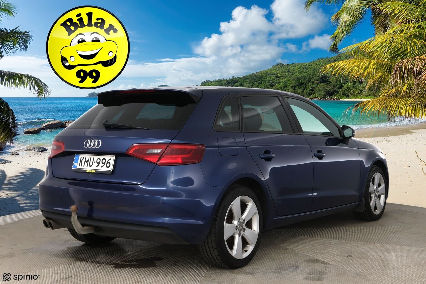 Audi A3 2014 Sportback Land of quattro Edition 2,0 TDI 110 kW quattro / Koukku / Xenon / Lohkolämmitin / Alcantara - Hieno Suomi-auto nelivetona / Juuri huollettu!