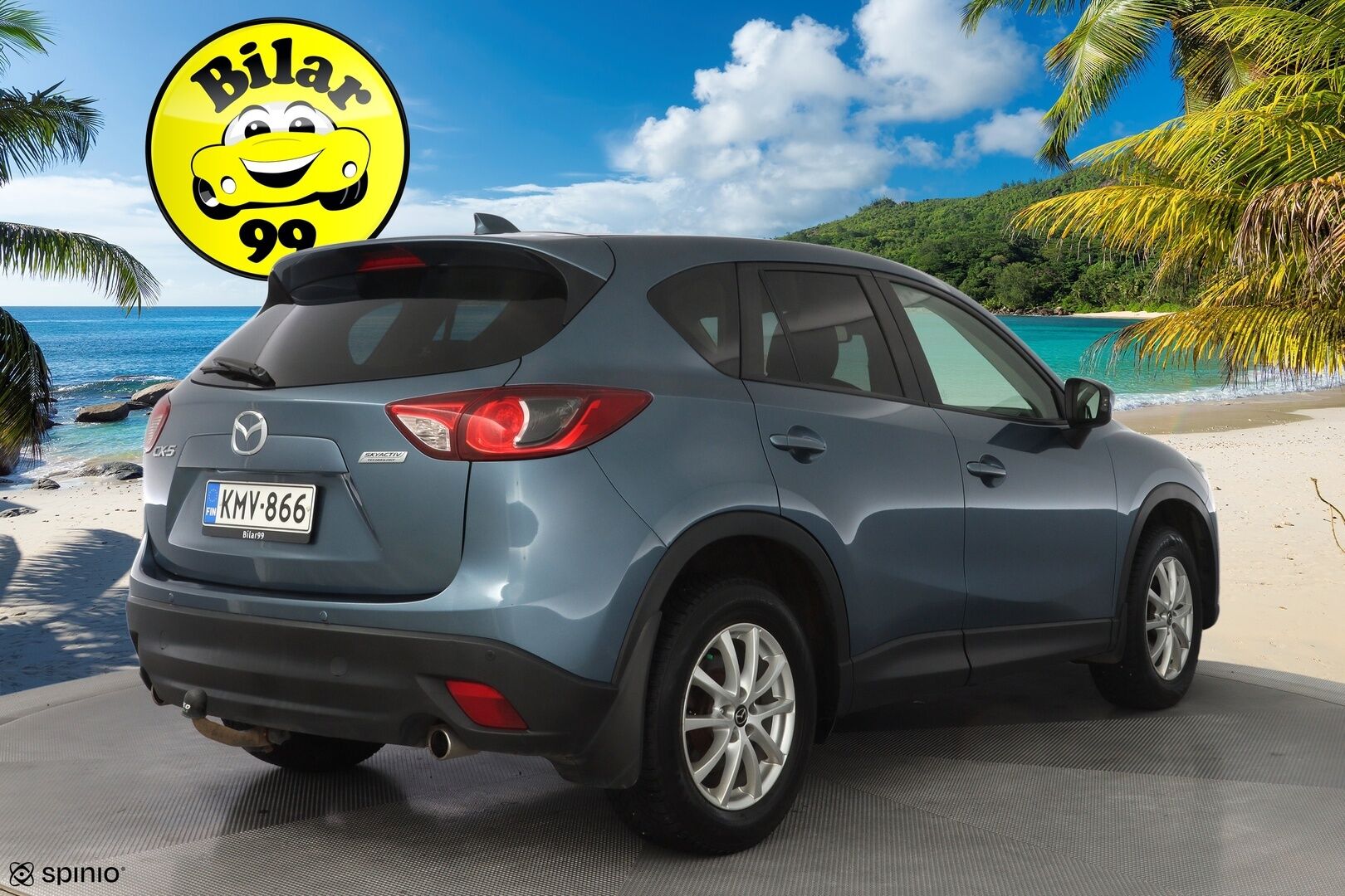 Mazda CX-5 2014 2,2 SKYACTIV-D Touring 6AT 5ov Q24 *Webasto / Tutkat / Koukku / Vakionopeudensäädin* - KATSO KAMPANJAHINTA! / Suomi-auto / Kahdet Oem vanteet / Juuri huollettu / Juuri katsastettu