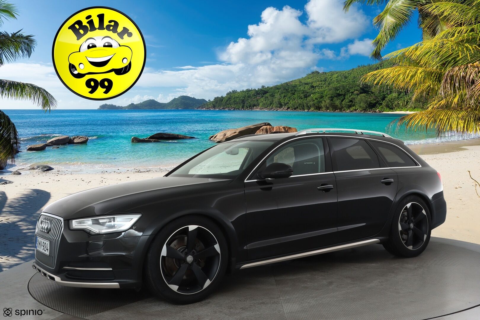 Audi A6 allroad quattro 2014 Business 3,0 V6 TDI 150 kW S tronic **Webasto / Koukku / Ilma-alusta / Xenon / Sporttinahat Muistilla / P.Tutkat** - Suomi-auto / Kahdet Renkaat 