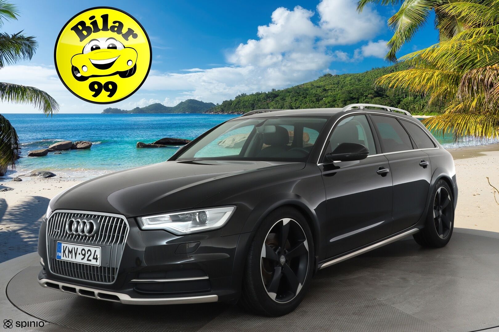 Audi A6 allroad quattro 2014 Business 3,0 V6 TDI 150 kW S tronic **Webasto / Koukku / Ilma-alusta / Xenon / Sporttinahat Muistilla / P.Tutkat** - Suomi-auto / Kahdet Renkaat 