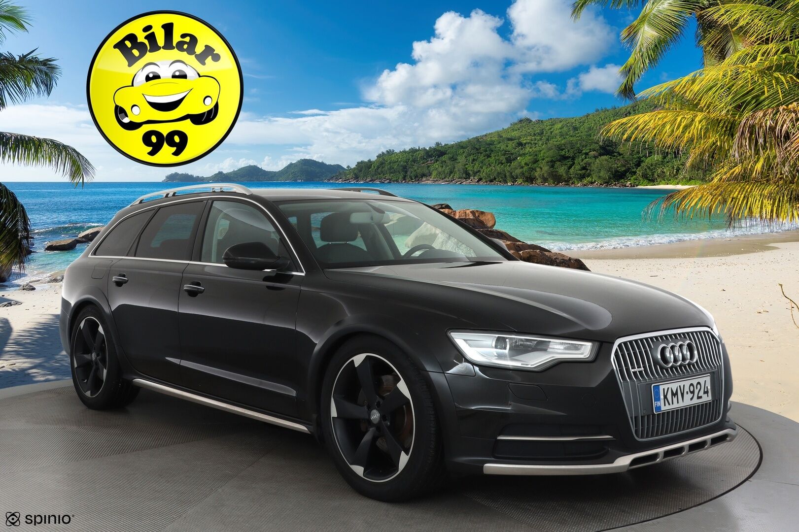Audi A6 allroad quattro 2014 Business 3,0 V6 TDI 150 kW S tronic **Webasto / Koukku / Ilma-alusta / Xenon / Sporttinahat Muistilla / P.Tutkat** - Suomi-auto / Kahdet Renkaat 
