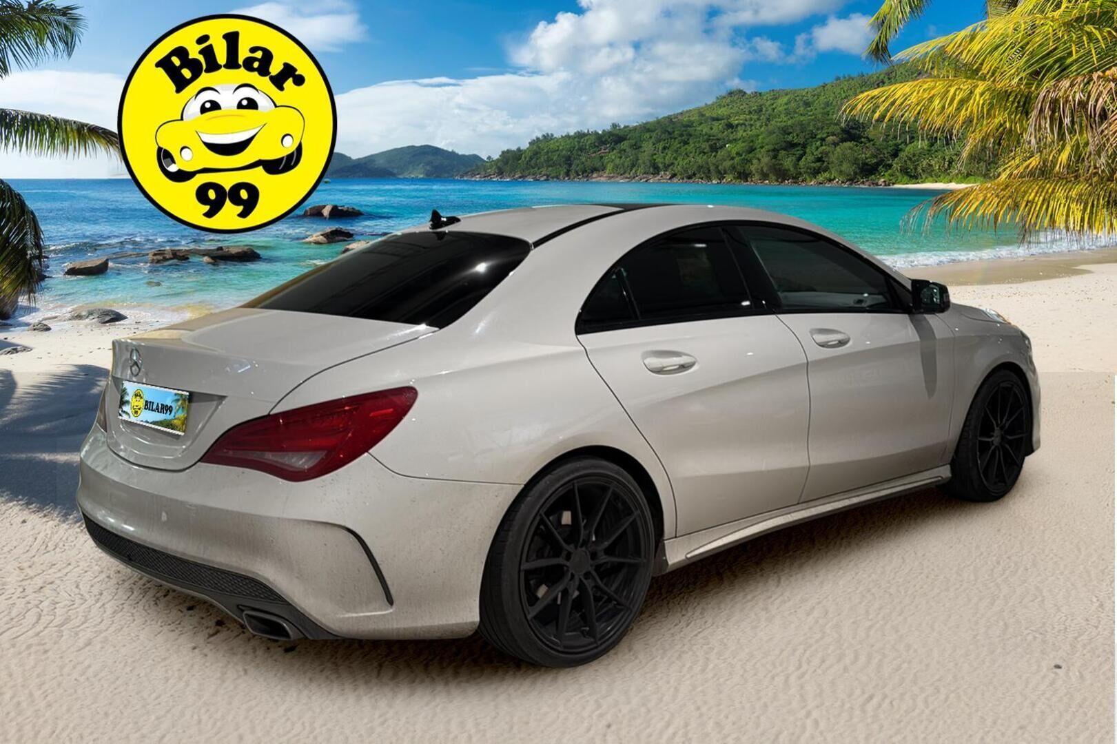 Mercedes-Benz CLA 2014 180 BE A Premium Business AMG *Webasto / Panorama / Bi-Xenon / Puolinahat / P.Kamera* - Hyvin huollettu ja siistikuntoinen CLA hyväkuntoisilla renkailla ja tyylikkäillä aluvanteilla! - Osta nyt, maksa vasta ensi vuonna