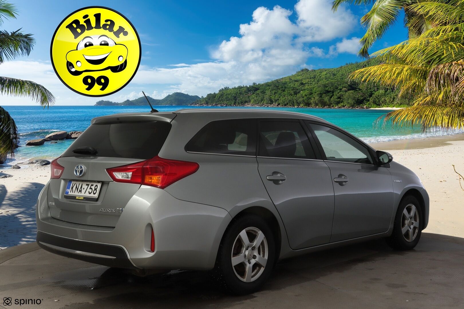 Toyota Auris 2014 Touring Sports 1,8 Hybrid Active * P-Kamera / Lohko+sisä / Vakionopeudensäädin / BT Audio * - Kahdet renkaat alumiinivanteilla! 