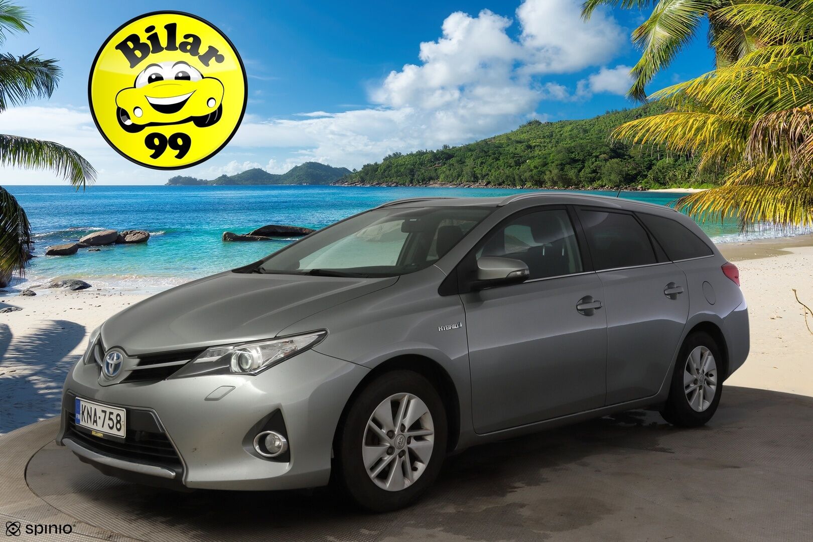 Toyota Auris 2014 Touring Sports 1,8 Hybrid Active * P-Kamera / Lohko+sisä / Vakionopeudensäädin / BT Audio * - Viimeisin huolto 2/26 180tkm! / Kahdet renkaat alumiinivanteilla! 