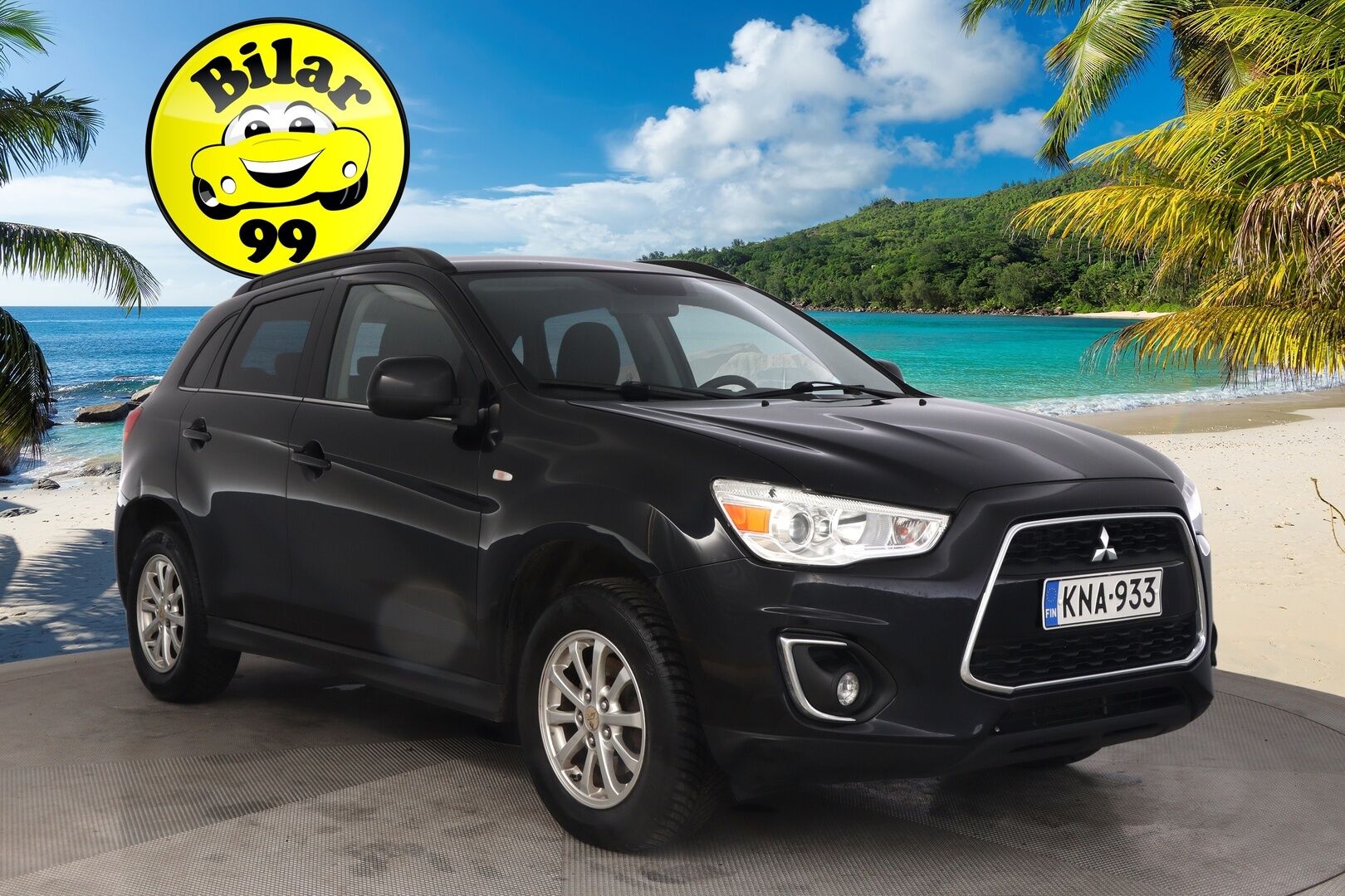 Mitsubishi ASX 2015 2,2 DI-D Cleartec Invite 4WD 6AT *Suomi-Auto / Vetokoukku / Lohko+pistoke / Rattivaihteet* - *Juuri saapunut! / Vakkari /P-tutka takana*