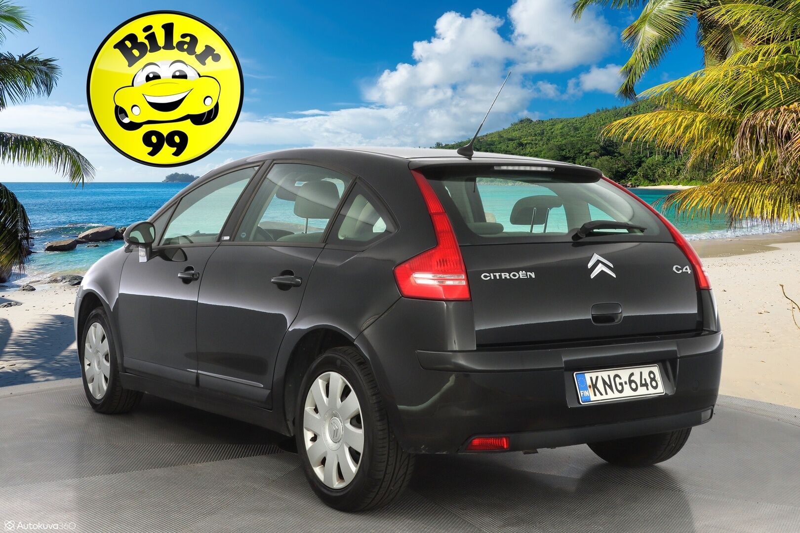Citroen C4 2007 2.0i VTR Berline Autom. *Vakionopeudensäädin / Lohko+Sisä / Ilmastointi * - * Siisti / Kahdet hyvät renkaat / Pienet kilometrit*