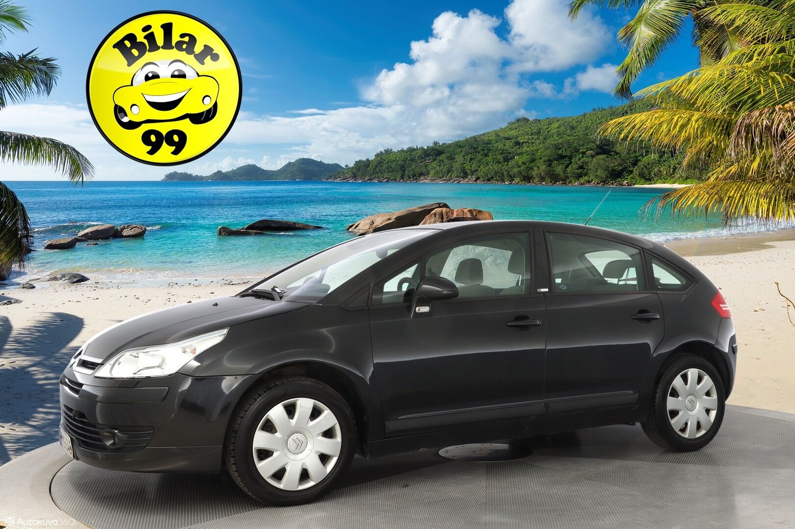 Citroen C4 2007 2.0i VTR Berline Autom. *Vakionopeudensäädin / Lohko+Sisä / Ilmastointi * - * Siisti / Kahdet hyvät renkaat / Pienet kilometrit*