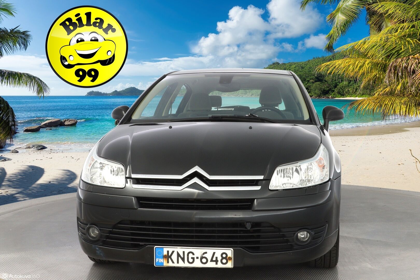 Citroen C4 2007 2.0i VTR Berline Autom. *Vakionopeudensäädin / Lohko+Sisä / Ilmastointi * - * Siisti / Kahdet hyvät renkaat / Pienet kilometrit*