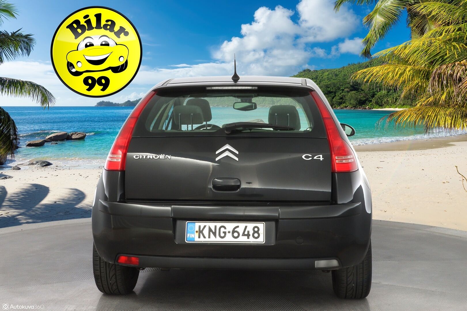 Citroen C4 2007 2.0i VTR Berline Autom. *Vakionopeudensäädin / Lohko+Sisä / Ilmastointi * - * Siisti / Kahdet hyvät renkaat / Pienet kilometrit*