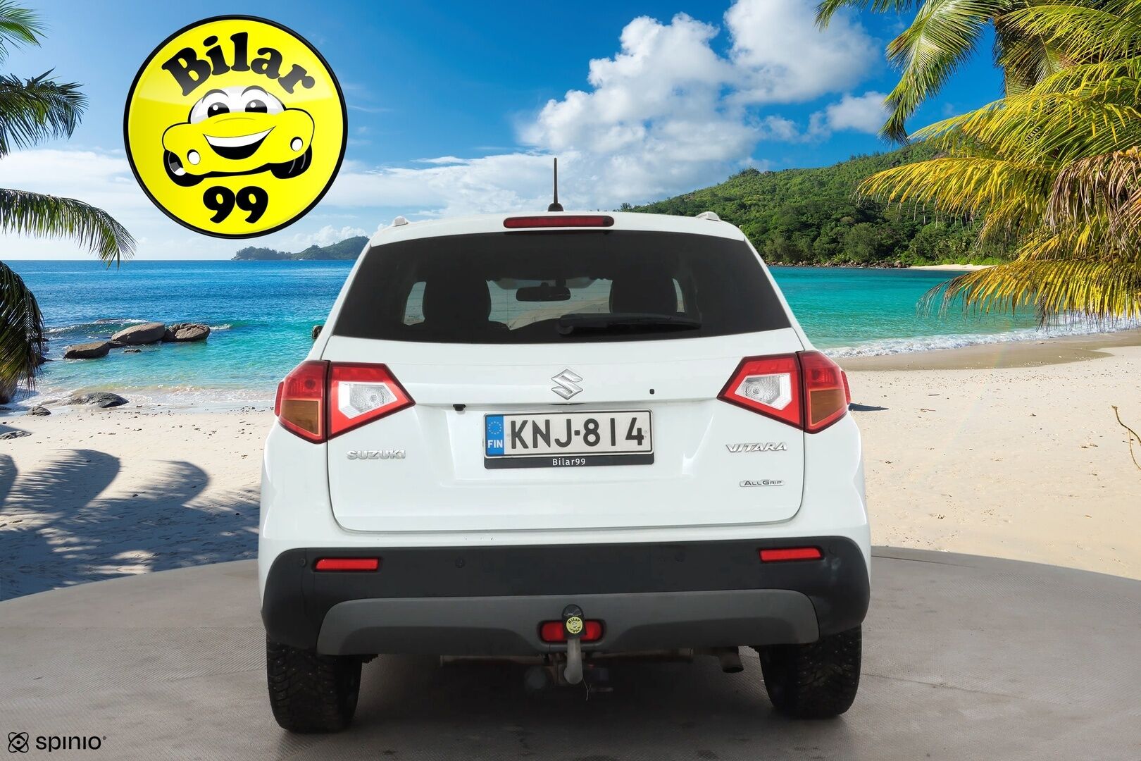 Suzuki Vitara 2016 1,4 BOOSTERJET 4WD S 6MT * ACC / P.kamera / LED / Navi / Lohko+Sisä / Koukku / Keyless / Puolinahat * - Suomi-auto / Kahdet renkaat aluvanteilla 