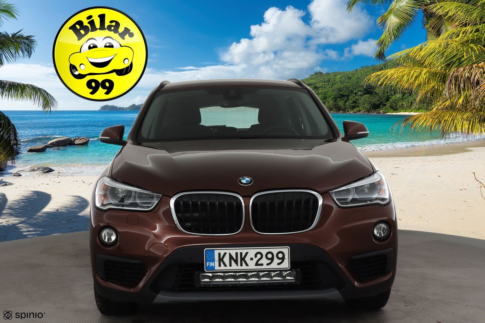 BMW X1 2016 F48 xDrive18d A Business * Vakkari / P.kamera / LED / Navi / Sporttipenkit / Koukku / Hifi / Comfort Access * - 1.Om Suomi-auto / Kahdet renkaat aluvanteilla - HULLU BLACKWEEK KORKOTARJOUS 2,49%