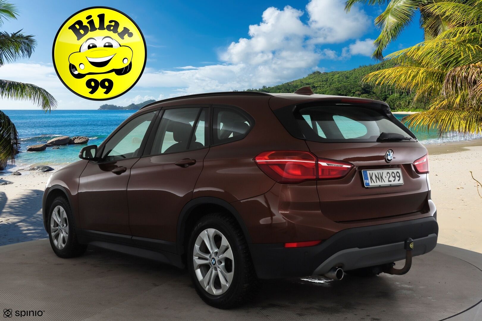 BMW X1 2016 F48 xDrive18d A Business * Vakkari / P.kamera / LED / Navi / Sporttipenkit / Koukku / Hifi / Comfort Access * - 1.Om Suomi-auto / Kahdet renkaat aluvanteilla - HULLU BLACKWEEK KORKOTARJOUS 2,49%