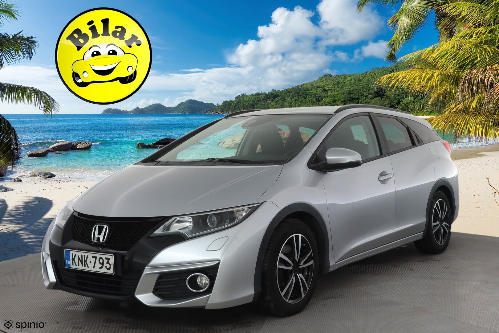 Honda Civic 2016 Tourer 1,8i Joy Edition - | Vakkari | Lohko | Koukku | P.Kamera | Digimittaristo | Bluetooth | Suomi-auto | Kahdet Renkaat |