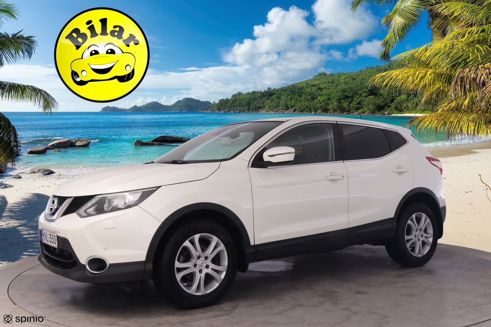 Nissan Qashqai 2016 DIG-T 115 Acenta 2WD Xtronic E6 Safety Pack - Myydään Huutokaupat.com - | Lohkolämmitin | Suomi-auto | Vetokoukku | Vakionopeudensäädin | Ilmastointi | Bluetooth | 189tkm ketju vaihdettu! 