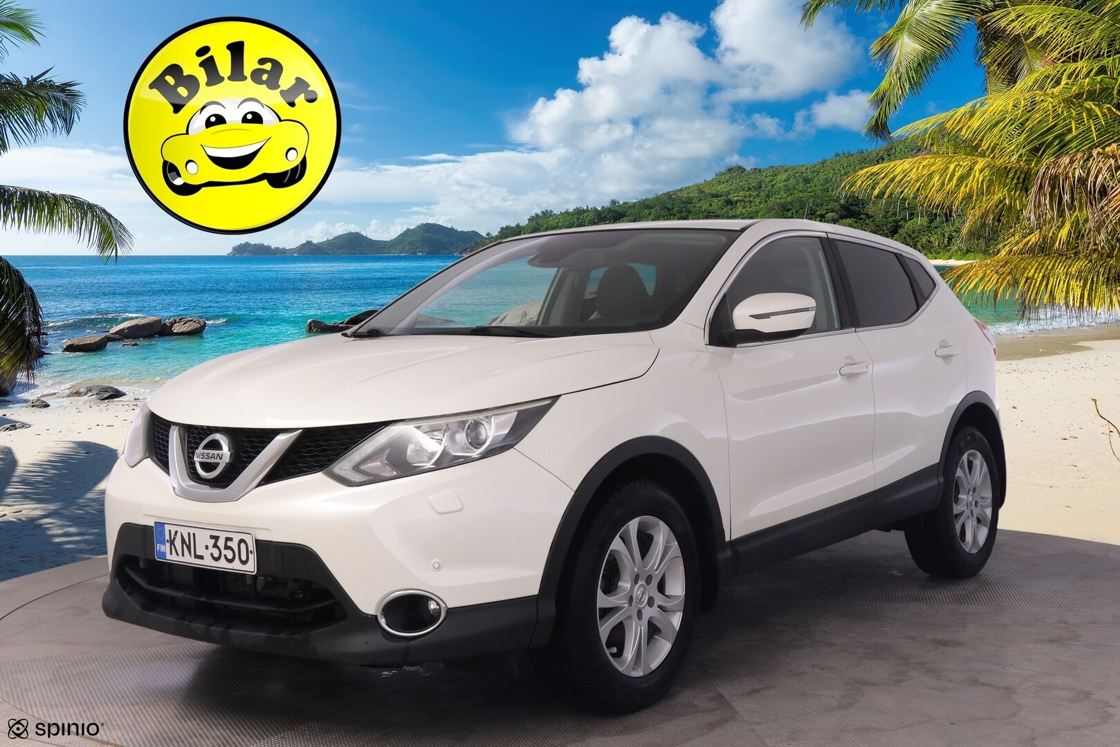 Nissan Qashqai 2016 DIG-T 115 Acenta 2WD Xtronic E6 Safety Pack - Myydään Huutokaupat.com - | Lohkolämmitin | Suomi-auto | Vetokoukku | Vakionopeudensäädin | Ilmastointi | Bluetooth | 189tkm ketju vaihdettu! 