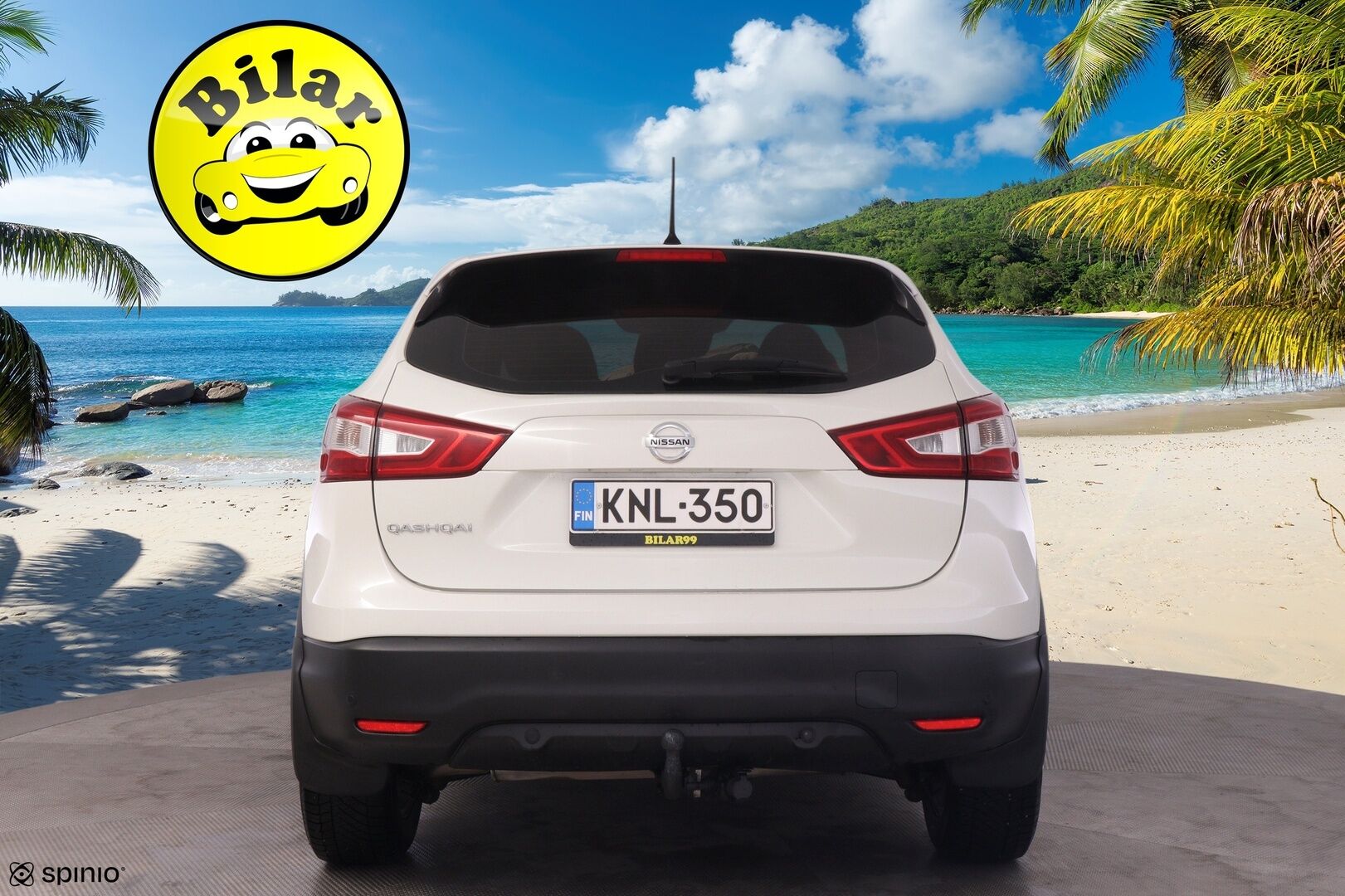 Nissan Qashqai 2016 DIG-T 115 Acenta 2WD Xtronic E6 Safety Pack - Myydään Huutokaupat.com - | Lohkolämmitin | Suomi-auto | Vetokoukku | Vakionopeudensäädin | Ilmastointi | Bluetooth | 189tkm ketju vaihdettu! 