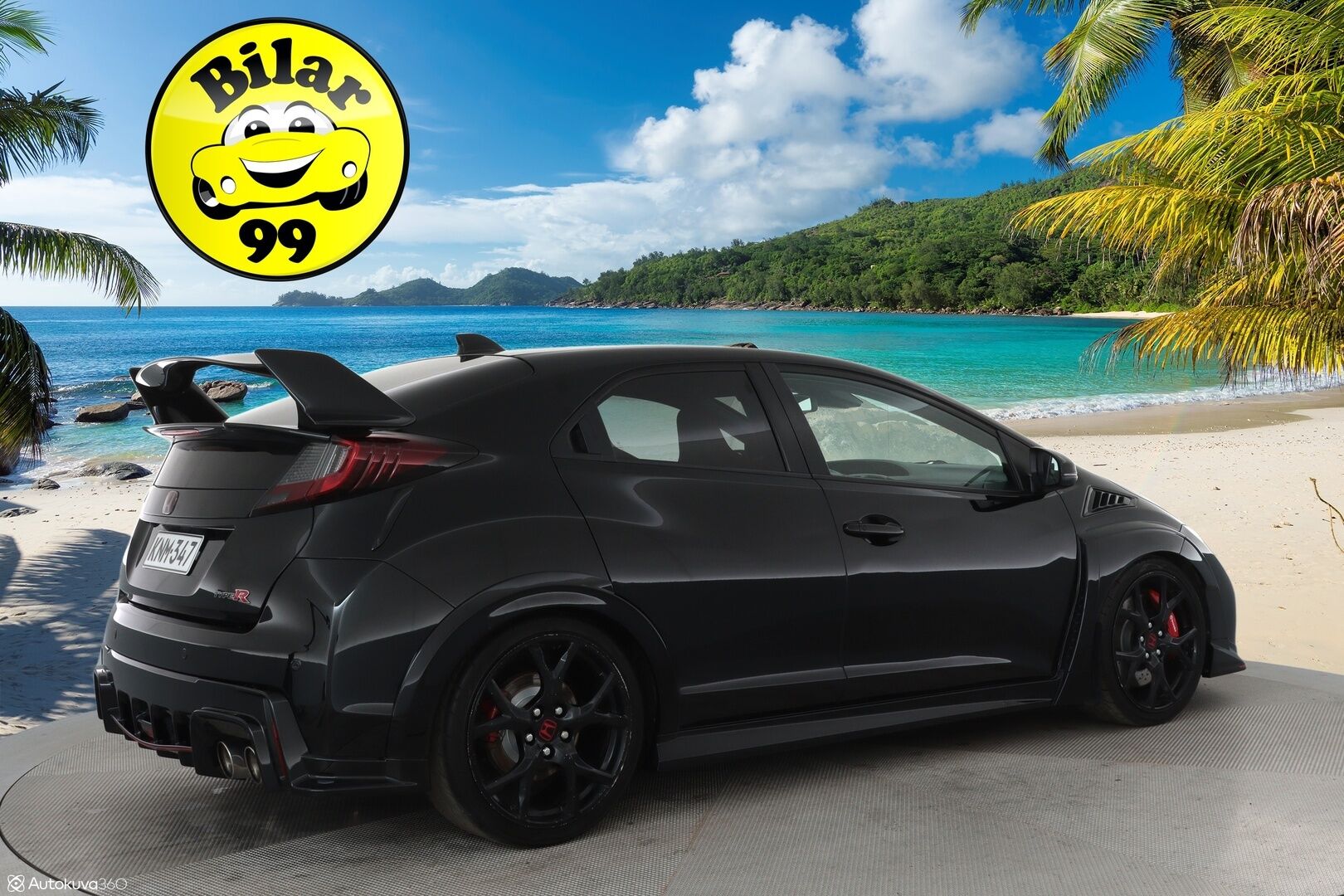 Honda Civic 2016 5D 2,0 Type-R GT ** P.Kamera / Kaistavahti / Navi /  Vakkari / AC / Sporttipenkit / KeylessGO / Lohkolämmitin ** - Suomi-auto / 2x Renkaat