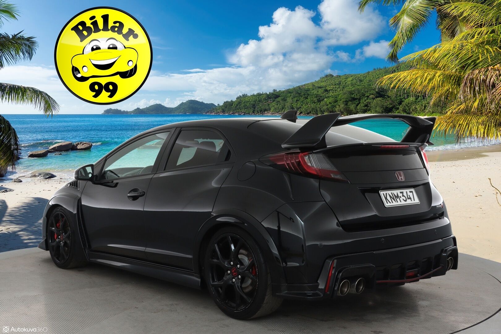 Honda Civic 2016 5D 2,0 Type-R GT ** P.Kamera / Kaistavahti / Navi /  Vakkari / AC / Sporttipenkit / KeylessGO / Lohkolämmitin ** - Suomi-auto / 2x Renkaat