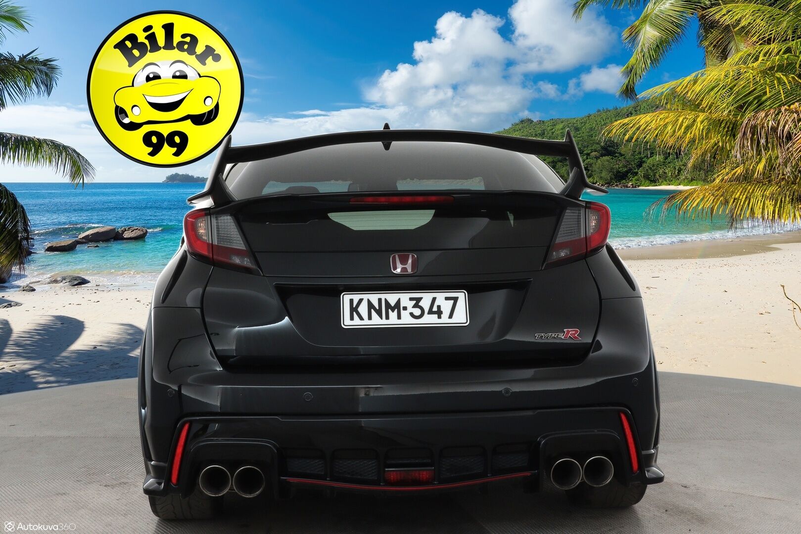 Honda Civic 2016 5D 2,0 Type-R GT ** P.Kamera / Kaistavahti / Navi /  Vakkari / AC / Sporttipenkit / KeylessGO / Lohkolämmitin ** - Suomi-auto / 2x Renkaat