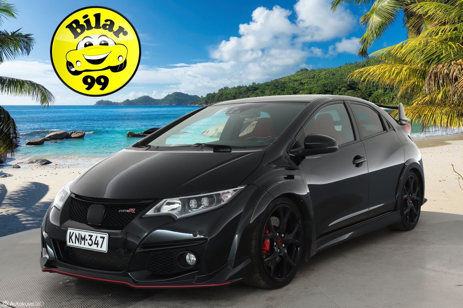 Honda Civic 2016 5D 2,0 Type-R GT ** P.Kamera / Kaistavahti / Navi /  Vakkari / AC / Sporttipenkit / KeylessGO / Lohkolämmitin ** - Suomi-auto / 2x Renkaat