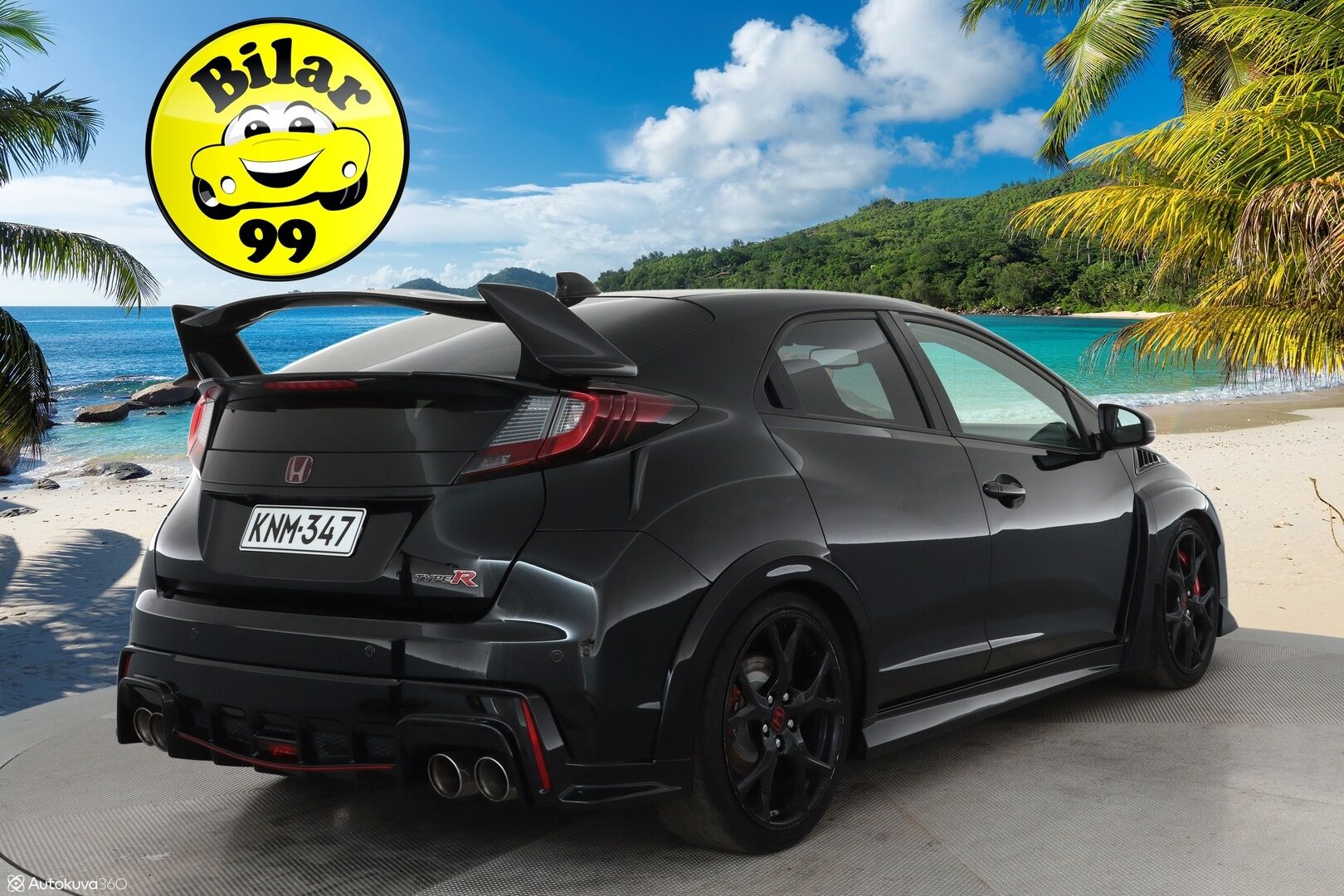 Honda Civic 2016 5D 2,0 Type-R GT ** P.Kamera / Kaistavahti / Navi /  Vakkari / AC / Sporttipenkit / KeylessGO / Lohkolämmitin ** - Suomi-auto / 2x Renkaat