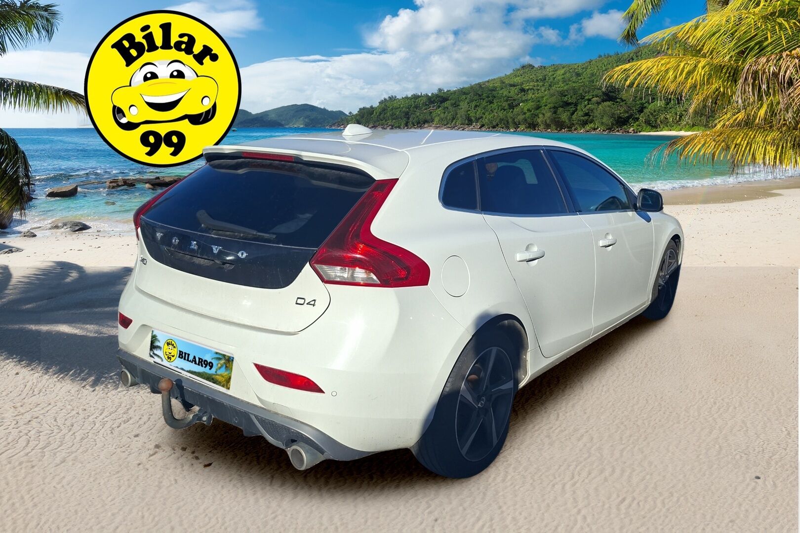 Volvo V40 2016 D4 Business R-Design aut - Ei Adblue järjestelmää | Vakkari | R-Design | Bluetooth | Star&Stop järjestelmä | Autom. Ilmastointi | Vetokoukku | 2x vanteet | Digimittaristo | Navi