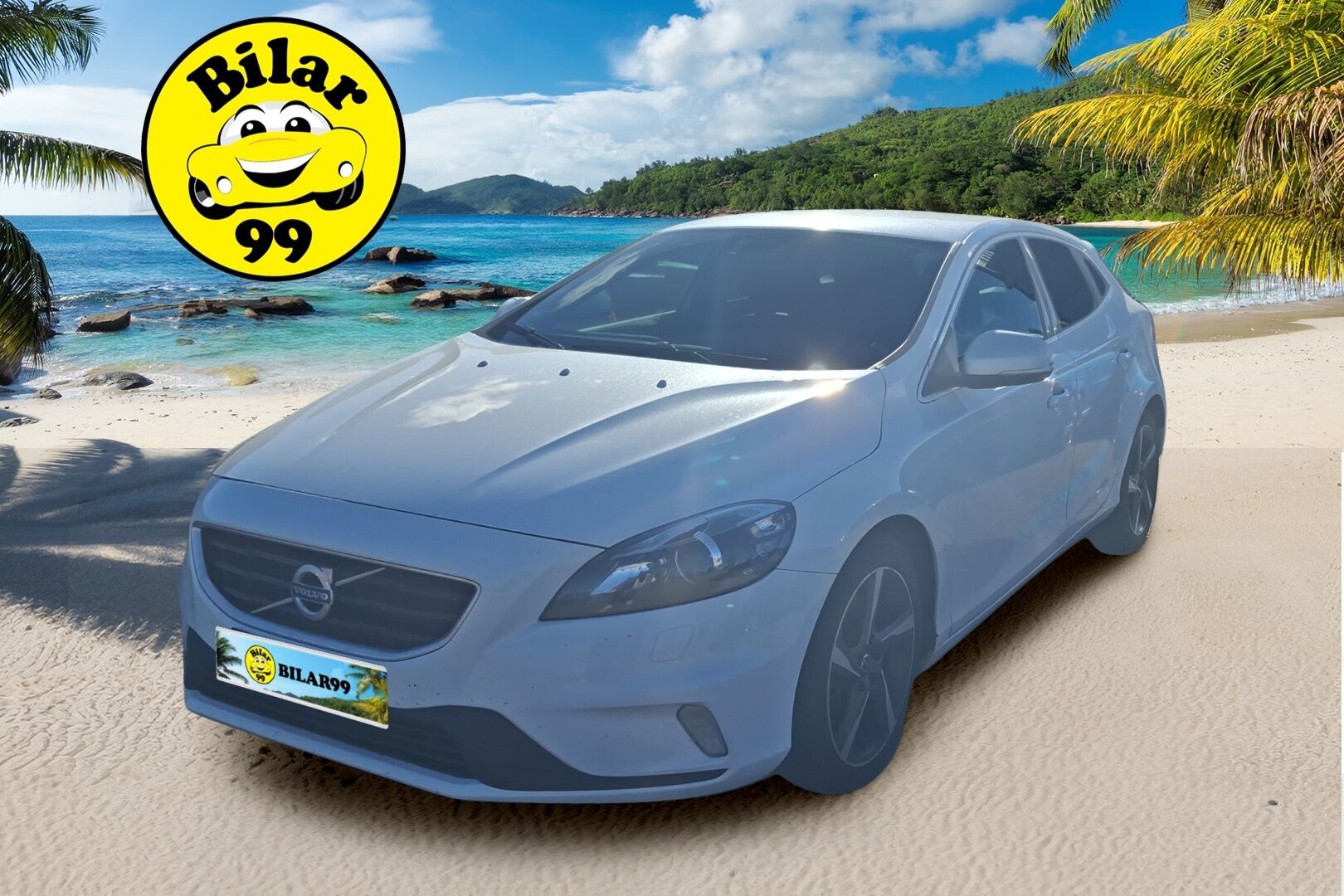 Volvo V40 2016 D4 Business R-Design aut - Ei Adblue järjestelmää | Vakkari | R-Design | Bluetooth | Star&Stop järjestelmä | Autom. Ilmastointi | Vetokoukku | 2x vanteet | Digimittaristo | Navi