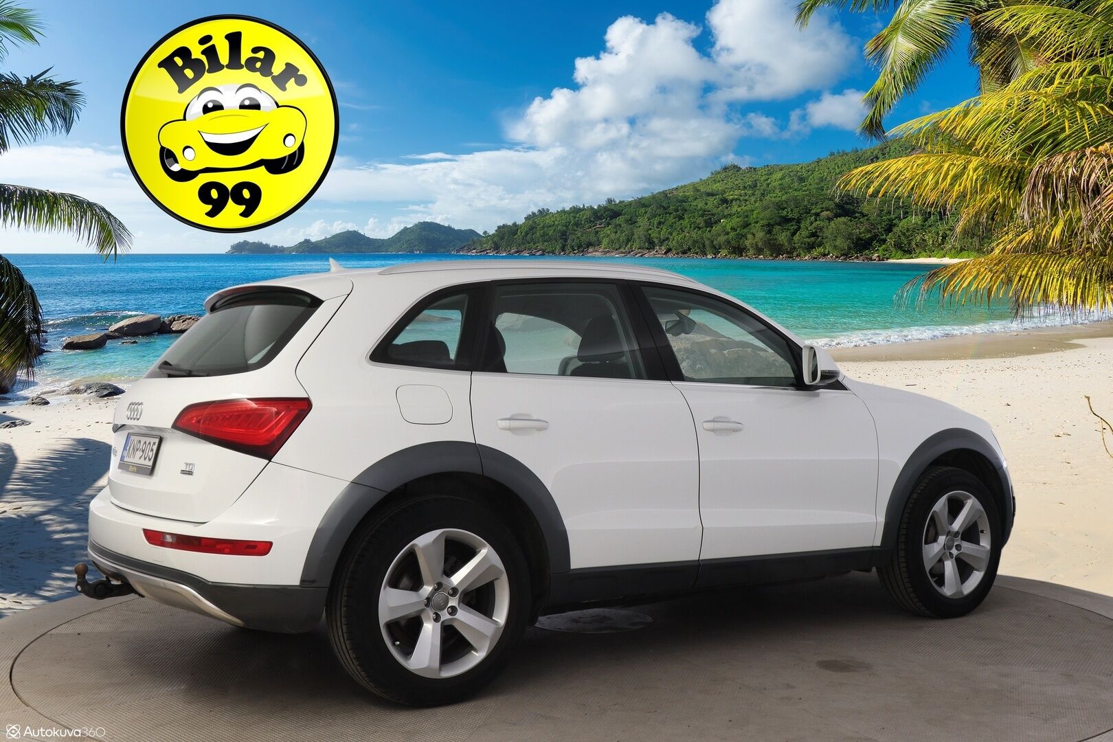 Audi Q5 2016 Offroad Land of quattro Edition 2,0 TDI 140 kW quattro S tronic* Nahka-alcantara / Vetokoukku / P. tutkat / Sähköluukku / Suomi-auto - Vähäisillä kilometreillä näyttävä katumaasturi!  Jakopää tehty 98tkm ja vaihteistoöljyt 107tkm!
