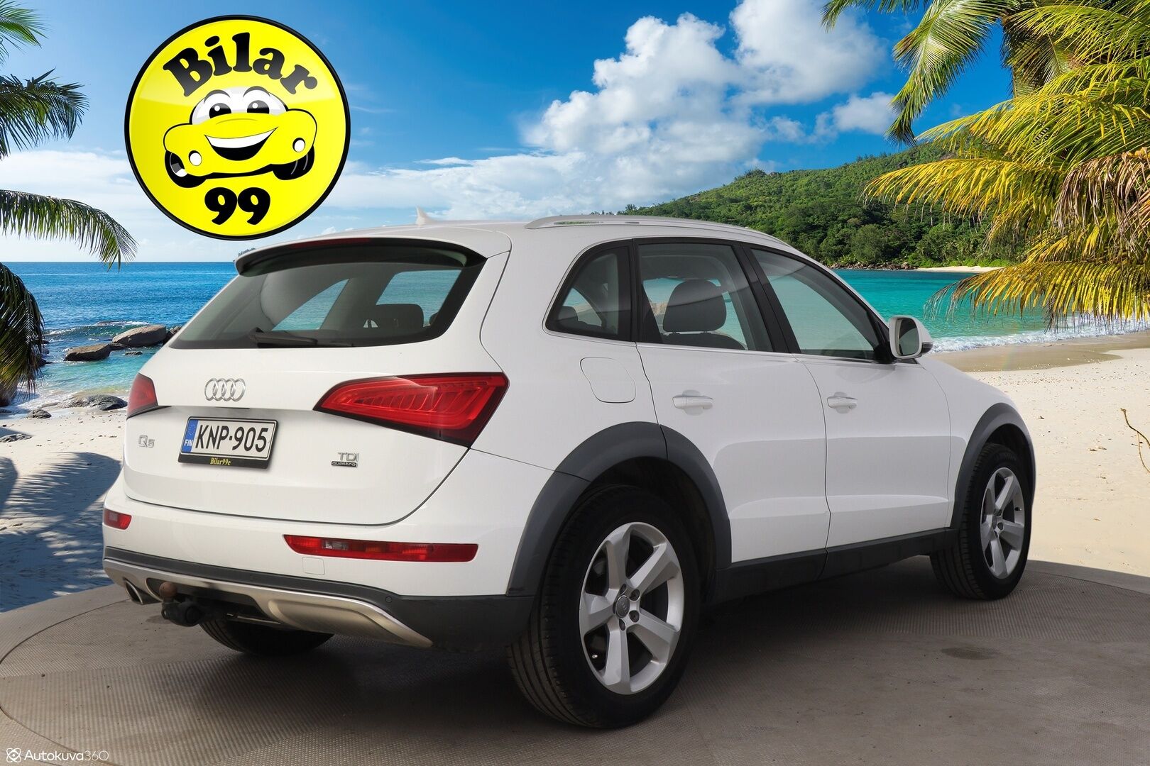 Audi Q5 2016 Offroad Land of quattro Edition 2,0 TDI 140 kW quattro S tronic* Nahka-alcantara / Vetokoukku / P. tutkat / Sähköluukku / Suomi-auto - Vähäisillä kilometreillä näyttävä katumaasturi!  Jakopää tehty 98tkm ja vaihteistoöljyt 107tkm!
