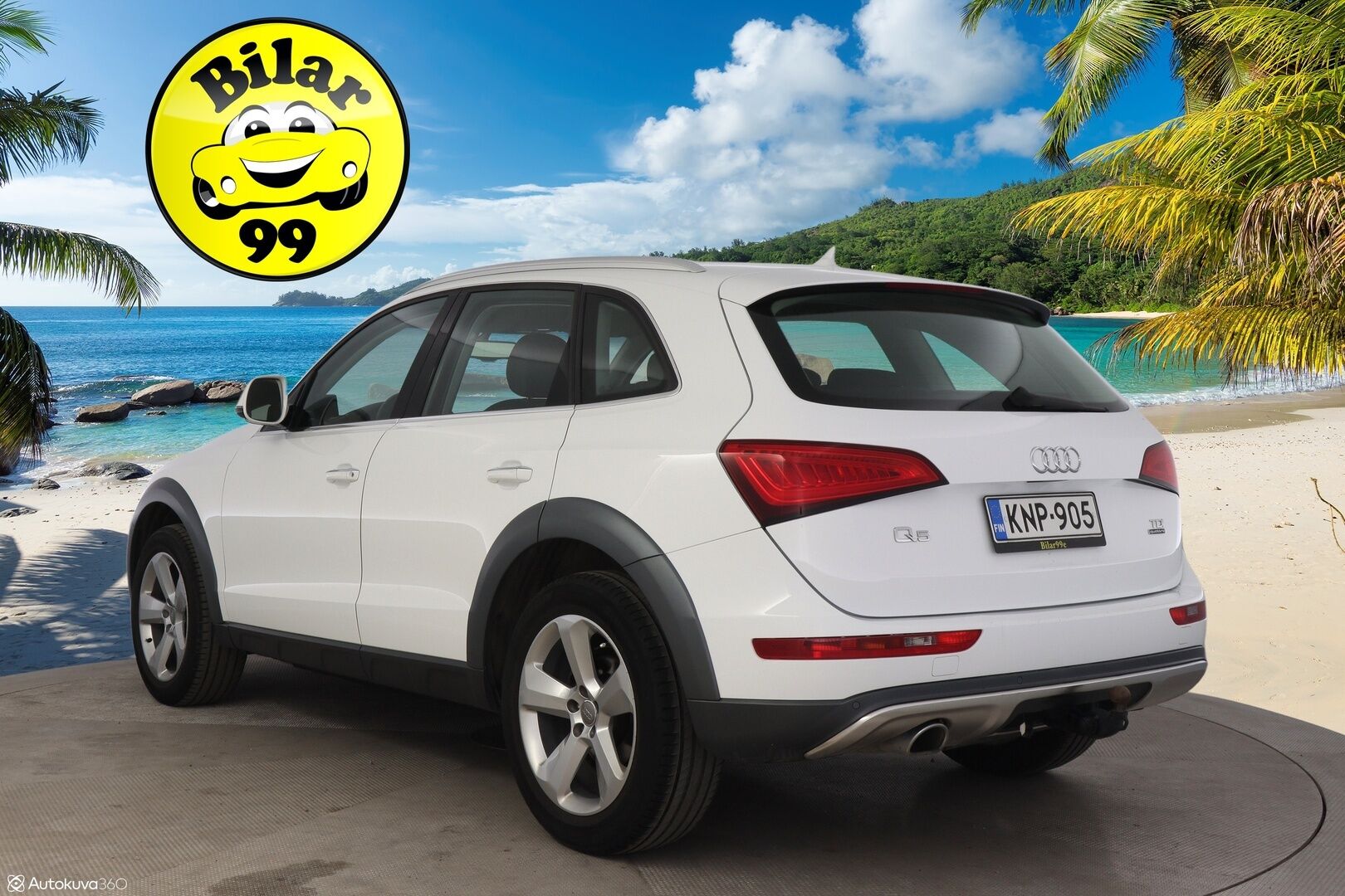 Audi Q5 2016 Offroad Land of quattro Edition 2,0 TDI 140 kW quattro S tronic* Nahka-alcantara / Vetokoukku / P. tutkat / Sähköluukku / Suomi-auto - Vähäisillä kilometreillä näyttävä katumaasturi!  Jakopää tehty 98tkm ja vaihteistoöljyt 107tkm!