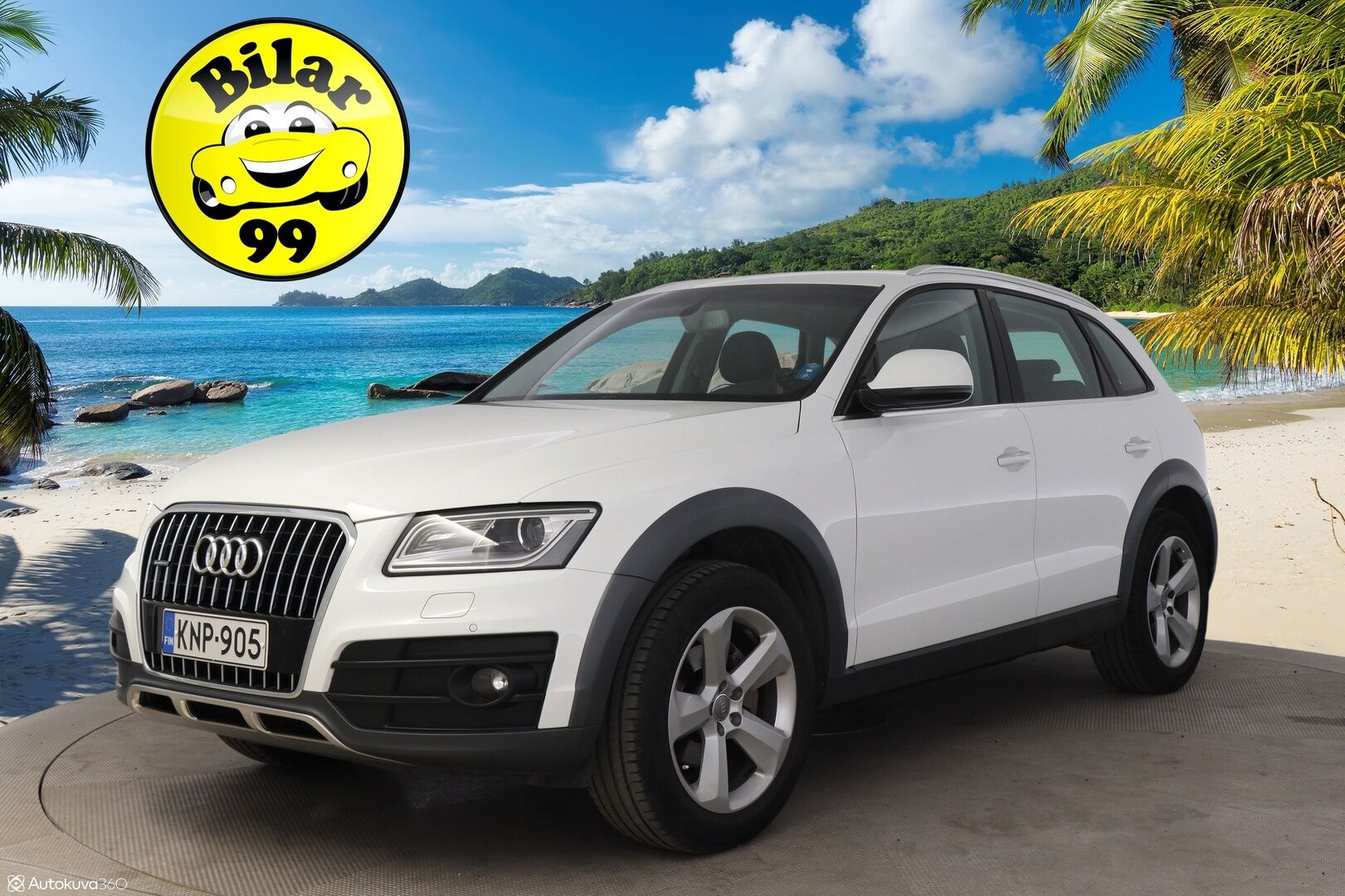 Audi Q5 2016 Offroad Land of quattro Edition 2,0 TDI 140 kW quattro S tronic* Nahka-alcantara / Vetokoukku / P. tutkat / Sähköluukku / Suomi-auto - Vähäisillä kilometreillä näyttävä katumaasturi!  Jakopää tehty 98tkm ja vaihteistoöljyt 107tkm!