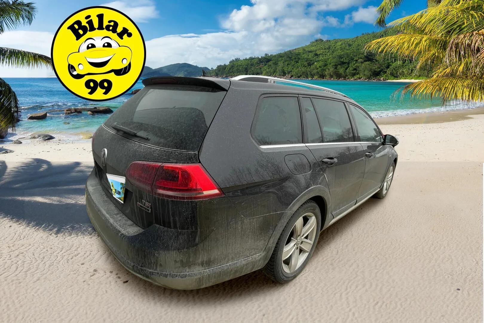 Volkswagen Golf 2016 Variant Alltrack 1,8 TSI 132 kW (180 hv) 4MOTION DSG-automaatti Winter Edition* Webasto / Adapt.vakkari / Puolinahkapenkit / Hieronta / Musta sisäkatto * - *Suomi-auto / Kahdet renkaat omilla alumiinivanteilla * - HULLUT AVAJAISHULINAT KORKOTARJOUS 3,29 %