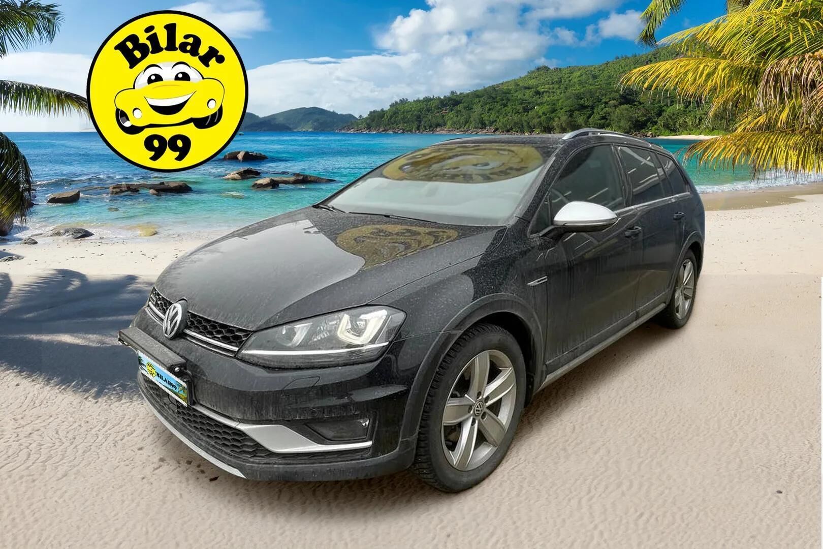 Volkswagen Golf 2016 Variant Alltrack 1,8 TSI 132 kW (180 hv) 4MOTION DSG-automaatti Winter Edition* Webasto / Adapt.vakkari / Puolinahkapenkit / Hieronta / Musta sisäkatto * - *Suomi-auto / Kahdet renkaat omilla alumiinivanteilla * - HULLUT AVAJAISHULINAT KORKOTARJOUS 3,29 %