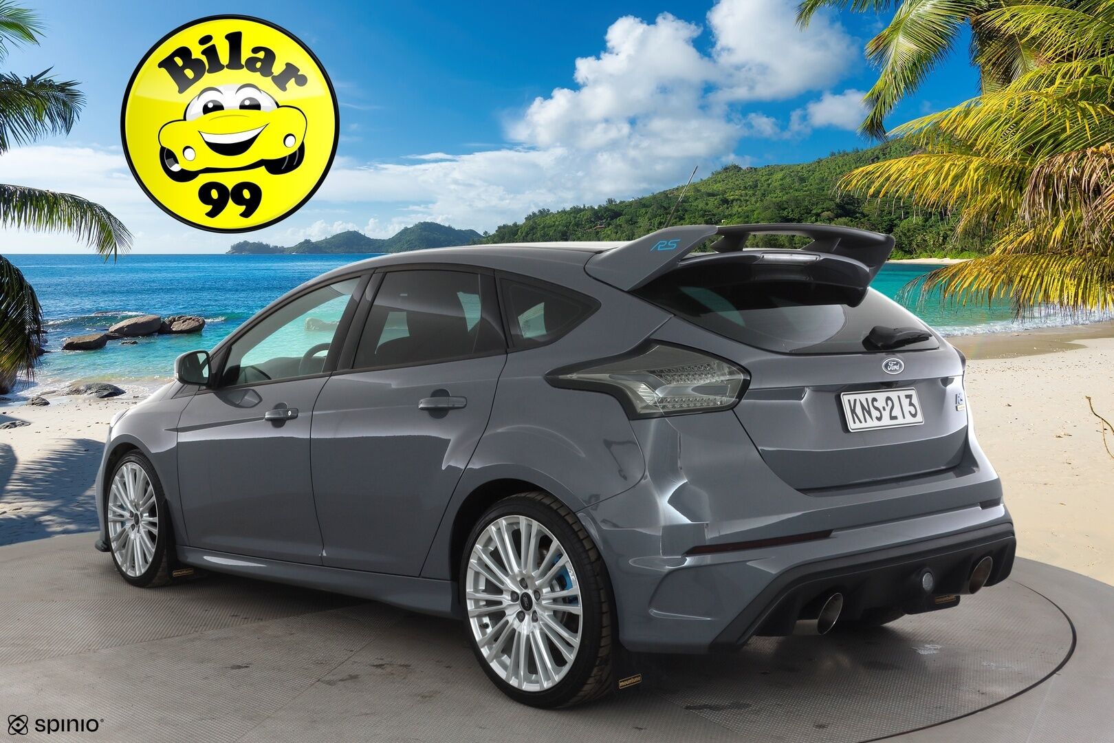 Ford Focus 2016 2,3 EcoBoost 400 hv Montune M6 RS * Vakkari / Lohko / P.kamera / Sporttipenkit * - Kahdet Renkaat / Suomi-auto