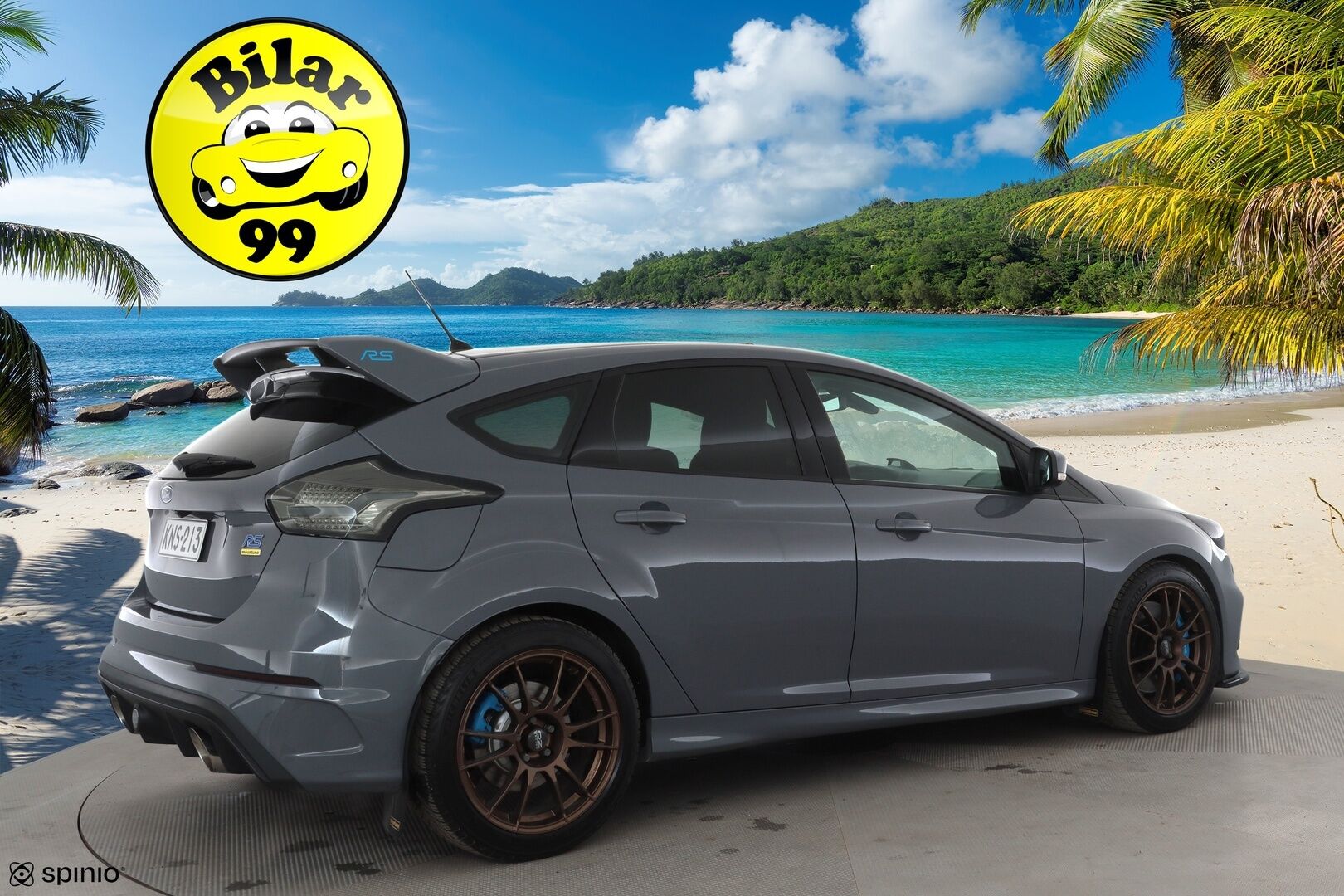 Ford Focus 2016 2,3 EcoBoost 400 hv Montune M6 RS * Vakkari / Lohko / P.kamera / Sporttipenkit * - Kahdet Renkaat / Suomi-auto
