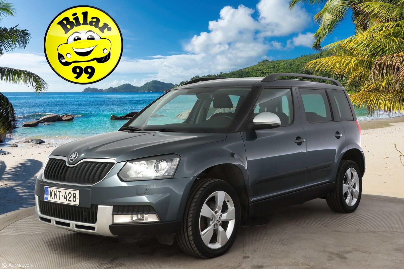 Skoda Yeti 2016 Outdoor 2,0 TDI 150 4x4 Style DSG Autom. * Koukku / Keyless / Lohko / Peruutuskamera * - * 2-.om Suomi-auto / 4x4 / 2x renkaat *