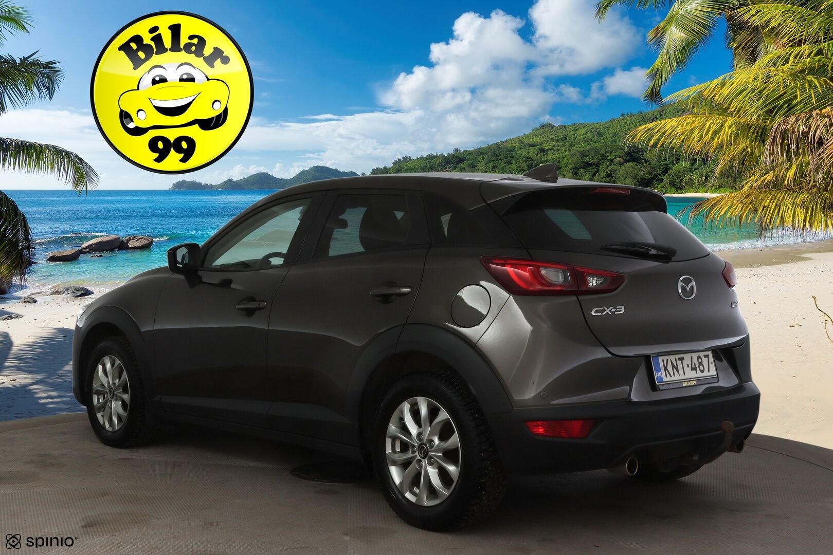 Mazda CX-3 2017 2,0 (120) SKYACTIV-G Optimum 6AT EC2O * Vetokoukku / Navi / Vakkari / Tutkat * - Juuri huollettu / Juuri katsastettu / 2x Renkaat