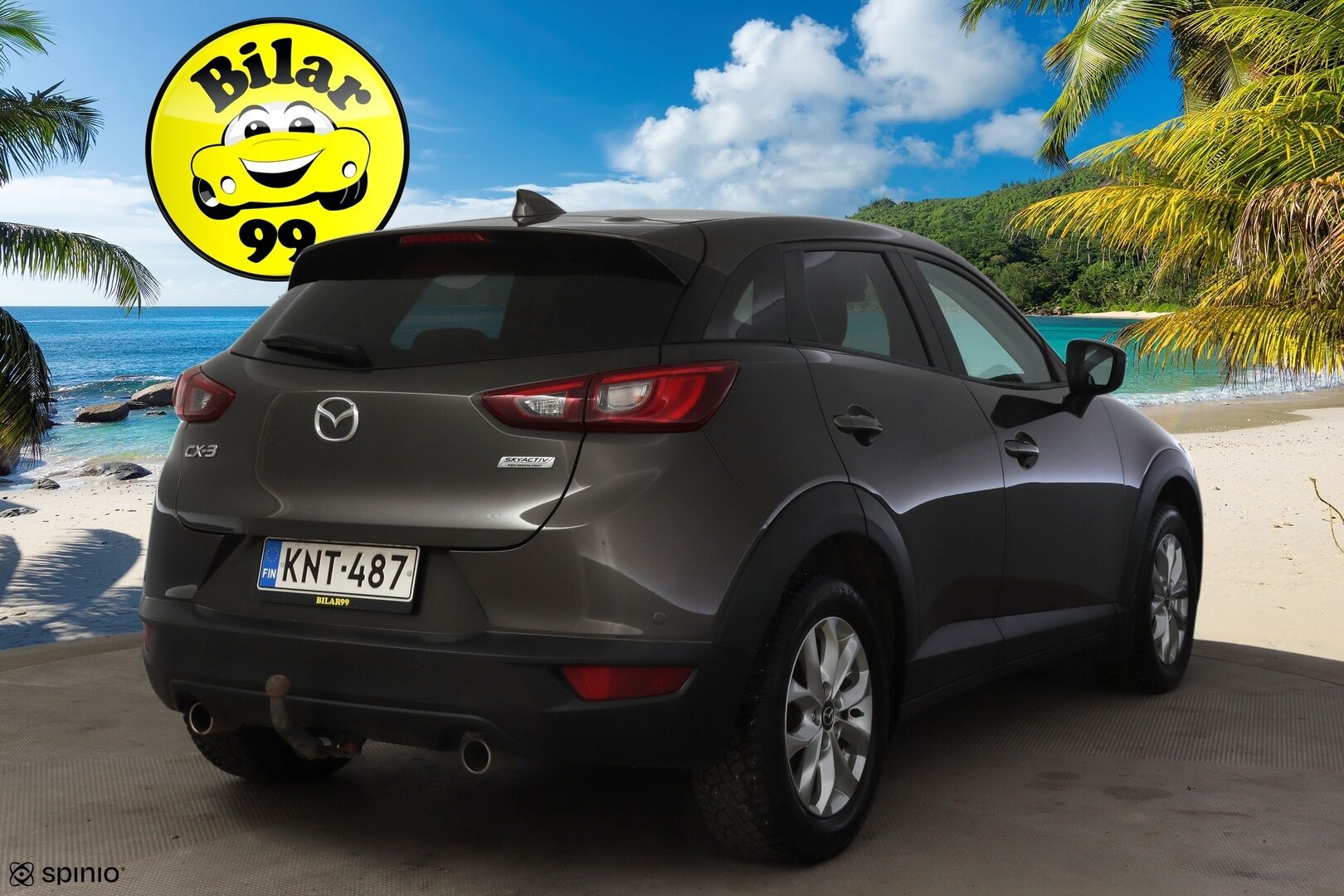 Mazda CX-3 2017 2,0 (120) SKYACTIV-G Optimum 6AT EC2O * Vetokoukku / Navi / Vakkari / Tutkat * - Juuri huollettu / Juuri katsastettu / 2x Renkaat
