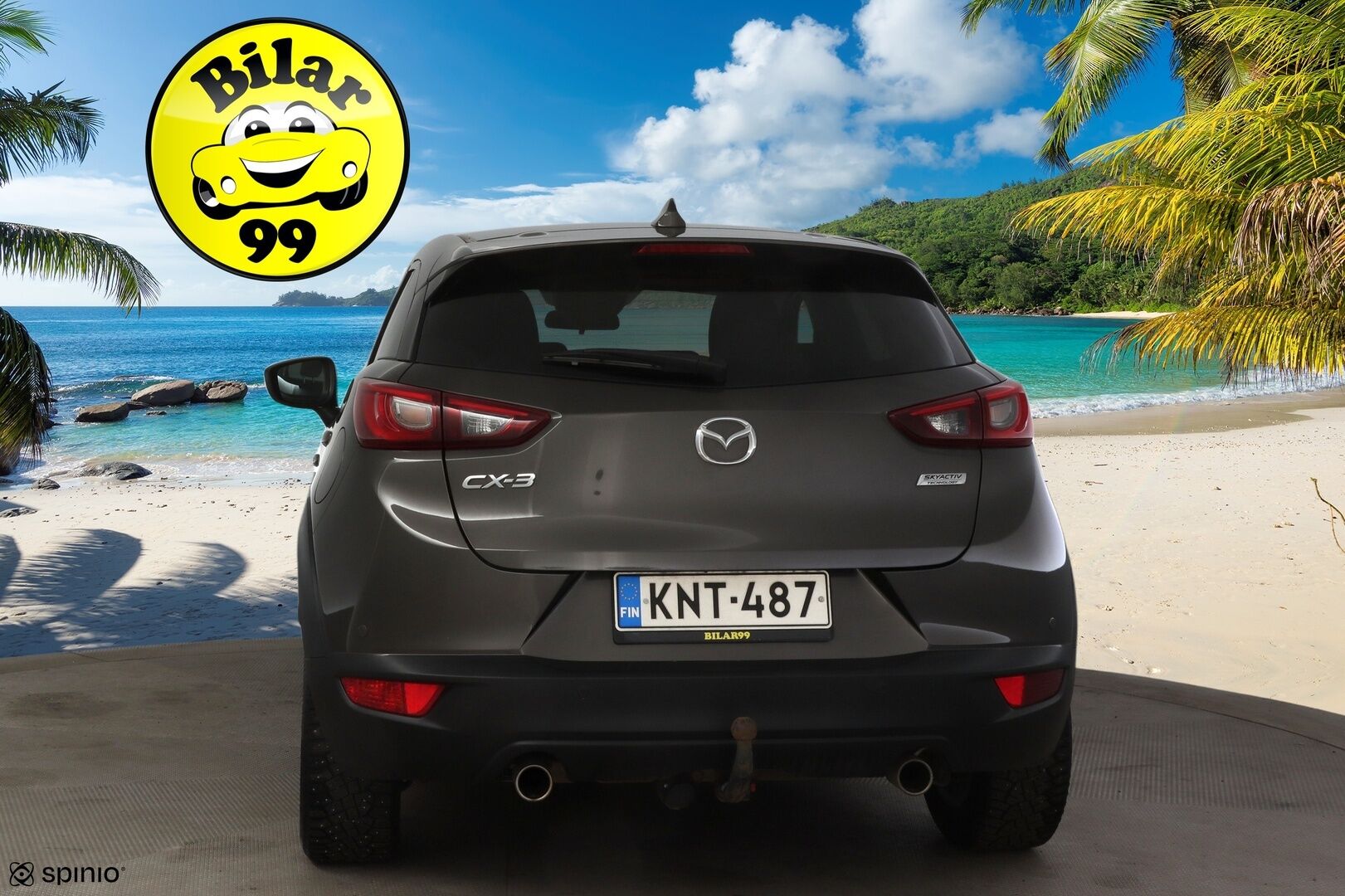 Mazda CX-3 2017 2,0 (120) SKYACTIV-G Optimum 6AT EC2O * Vetokoukku / Navi / Vakkari / Tutkat * - Juuri huollettu / Juuri katsastettu / 2x Renkaat