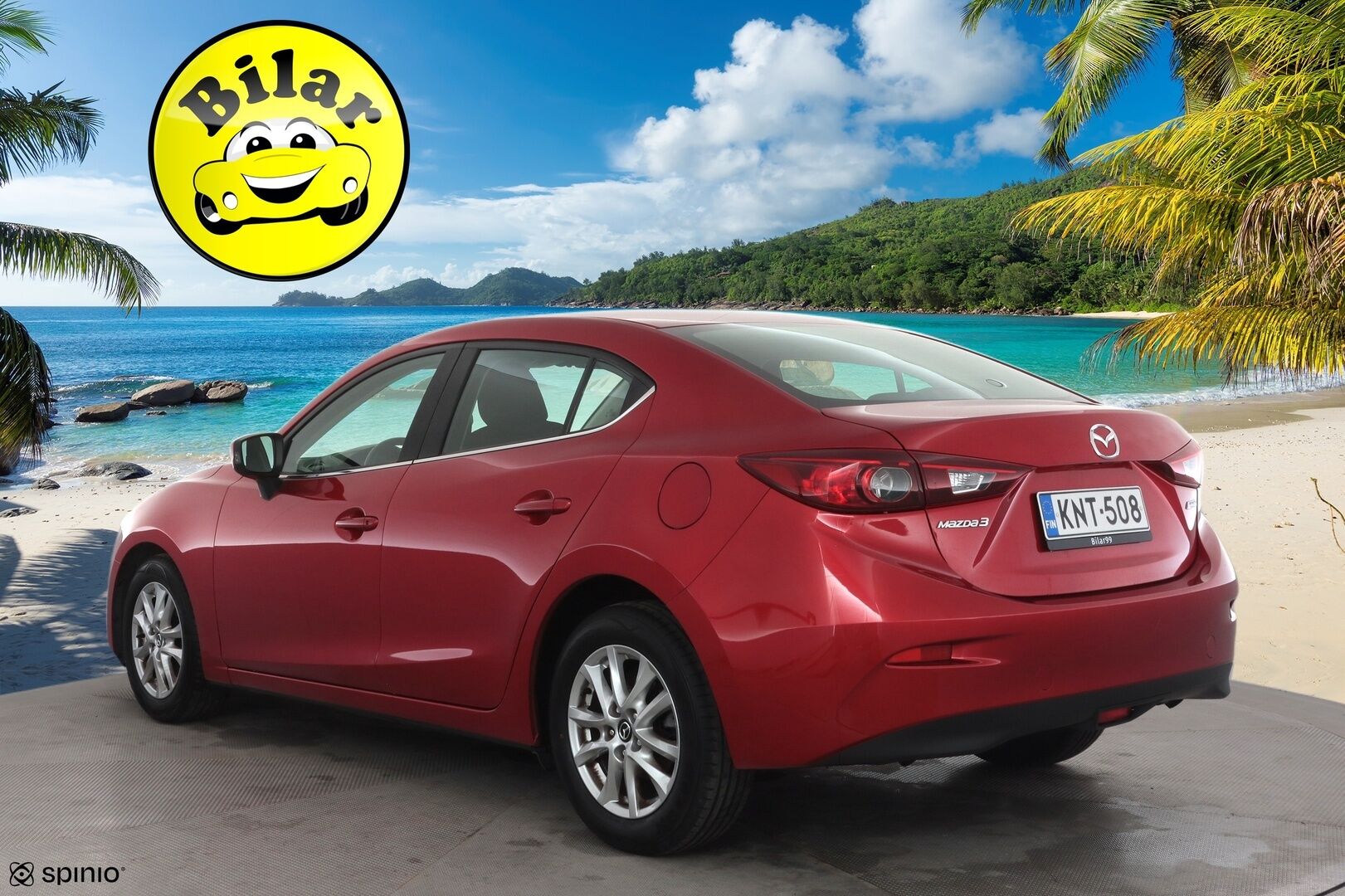 Mazda Mazda3 2016 Sedan 2,0 (120) SKYACTIV-G Premium 6MT 4ov CO3 - | Vakionopeudensäädin | Navi | Aut. ilmastointi | BT audio | Lohko | Penkinlämmittimet | Smart City Brake Support | 2x renkaat aluin | 