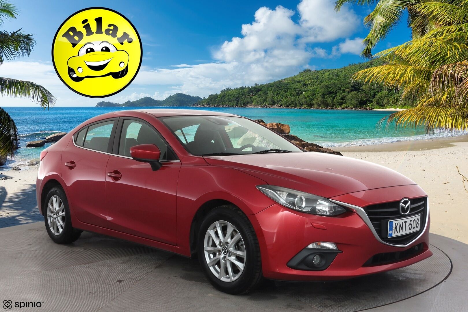 Mazda Mazda3 2016 Sedan 2,0 (120) SKYACTIV-G Premium 6MT 4ov CO3 - | Vakionopeudensäädin | Navi | Aut. ilmastointi | BT audio | Lohko | Penkinlämmittimet | Smart City Brake Support | 2x renkaat aluin | 
