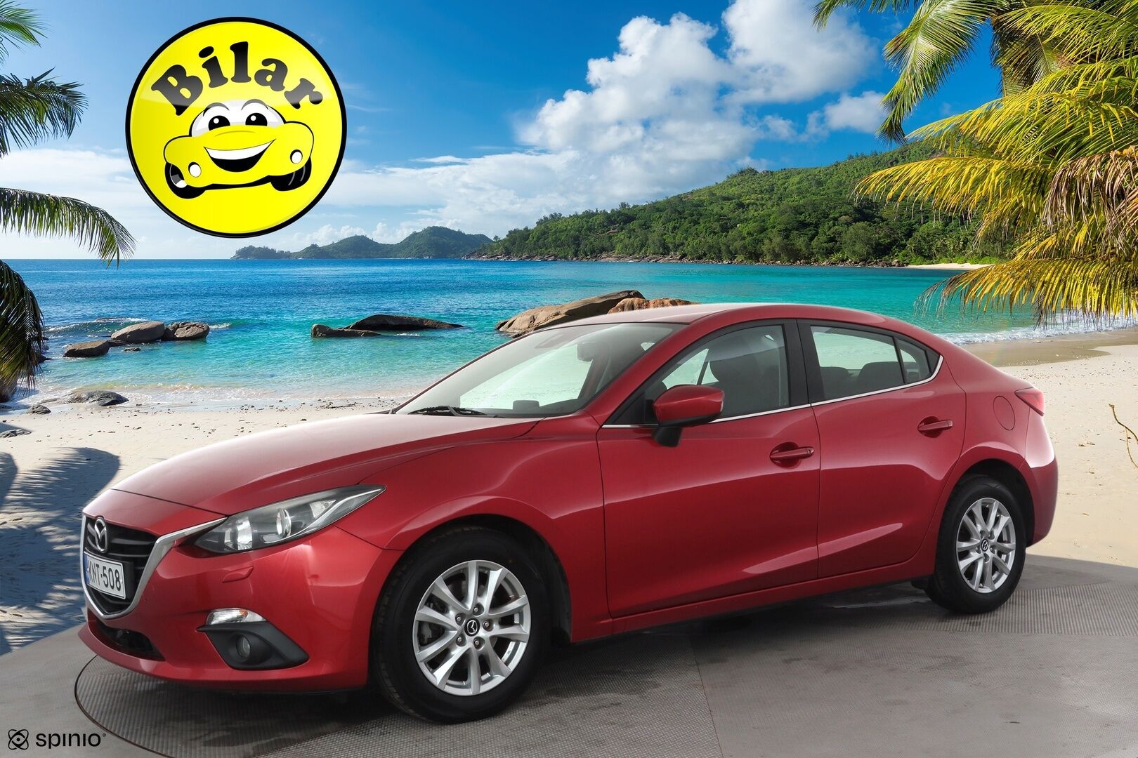 Mazda Mazda3 2016 Sedan 2,0 (120) SKYACTIV-G Premium 6MT 4ov CO3 - | Vakionopeudensäädin | Navi | Aut. ilmastointi | BT audio | Lohko | Penkinlämmittimet | Smart City Brake Support | 2x renkaat aluin | 