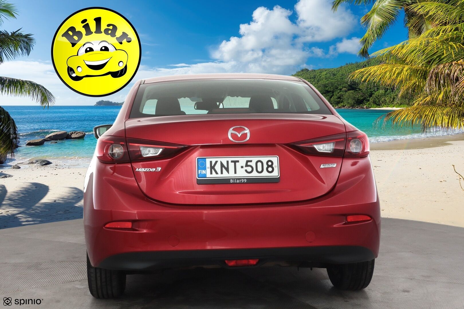 Mazda Mazda3 2016 Sedan 2,0 (120) SKYACTIV-G Premium 6MT 4ov CO3 - | Vakionopeudensäädin | Navi | Aut. ilmastointi | BT audio | Lohko | Penkinlämmittimet | Smart City Brake Support | 2x renkaat aluin | 