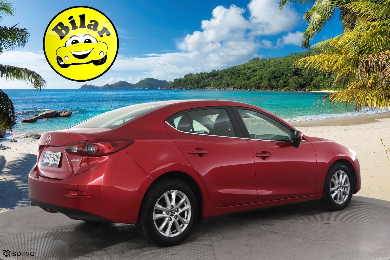 Mazda Mazda3 2016 Sedan 2,0 (120) SKYACTIV-G Premium 6MT 4ov CO3 - | Vakionopeudensäädin | Navi | Aut. ilmastointi | BT audio | Lohko | Penkinlämmittimet | Smart City Brake Support | 2x renkaat aluin | 